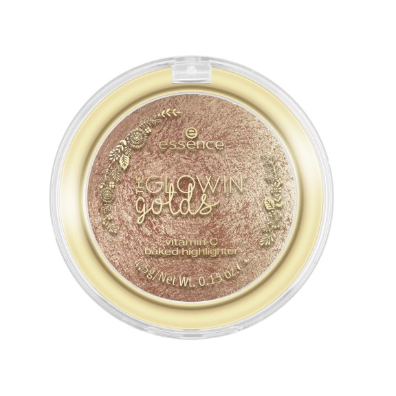 essence - THE GLOWIN' GOLDS VITAMIN C BAKED HIGHLIGHTER